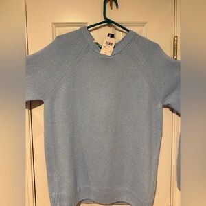 Classic Light Blue Crewneck Sweater